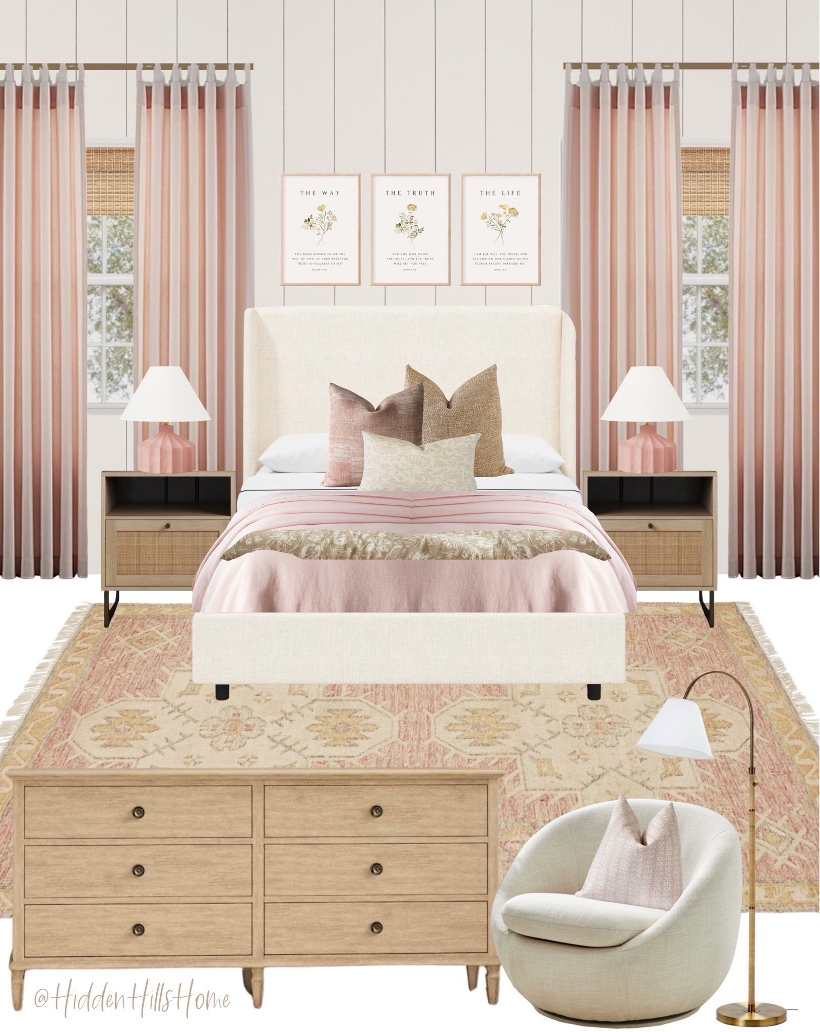 Girls bedroom decor mood board, girls room decor ideas, girls bedroom Inspo, teen girls bedroom design, home decor #girlsbedroom

Wall color is SW Ibis White

#LTKHome #LTKSaleAlert #LTKKids