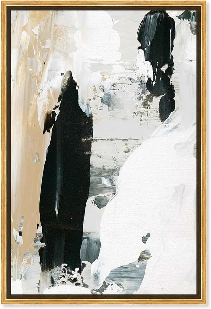 Oliver Gal Warm Greys Canvas Print Wall Art for Living Room, Bedroom, and Bathroom, 36" x 54", Go... | Amazon (US)