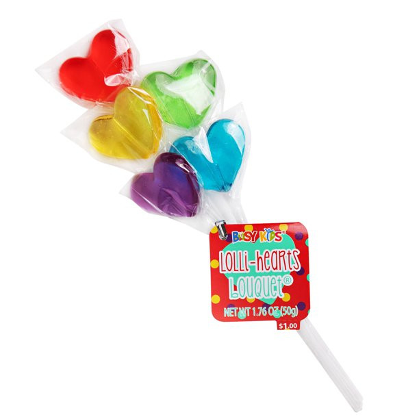 SCM Designs Clear Lolliheart Bouquet - Walmart.com | Walmart (US)
