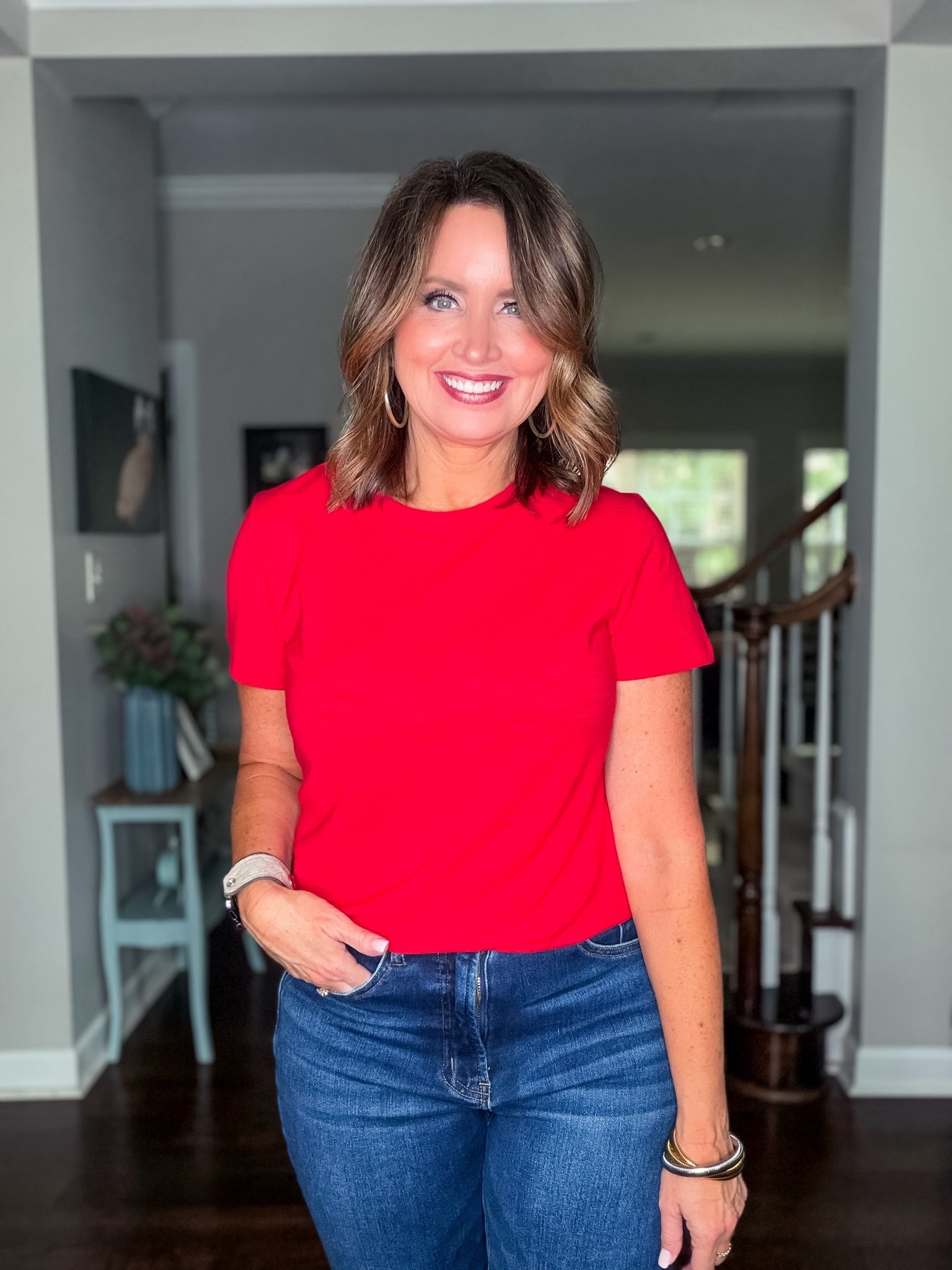 The best tshirts and they are on sale!
Linked the vneck option too

#LTKOver40 #LTKootd #LTKSaleAlert