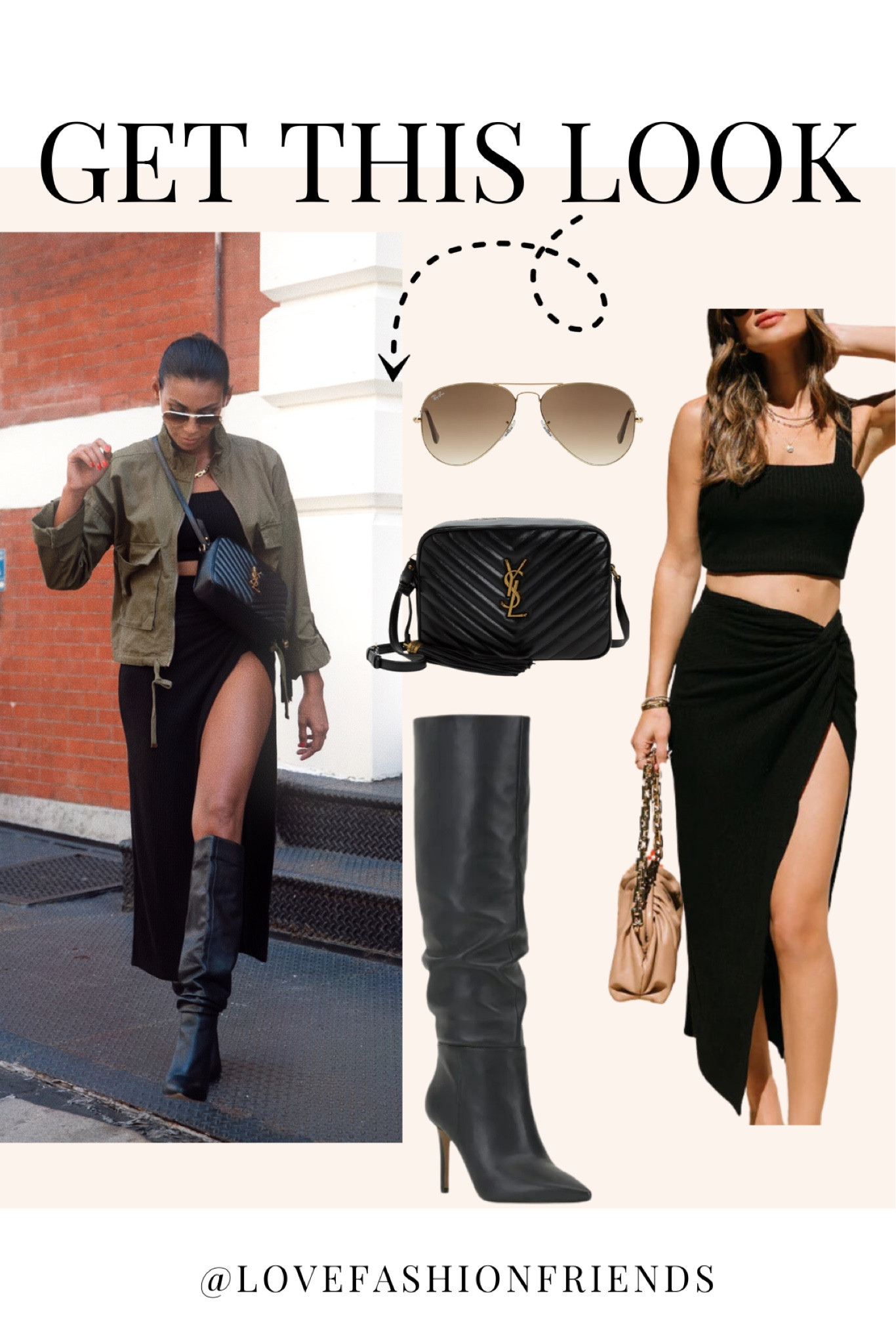 Fall outfit, high slit, boots 

#LTKover40 #LTKshoecrush #LTKfindsunder100