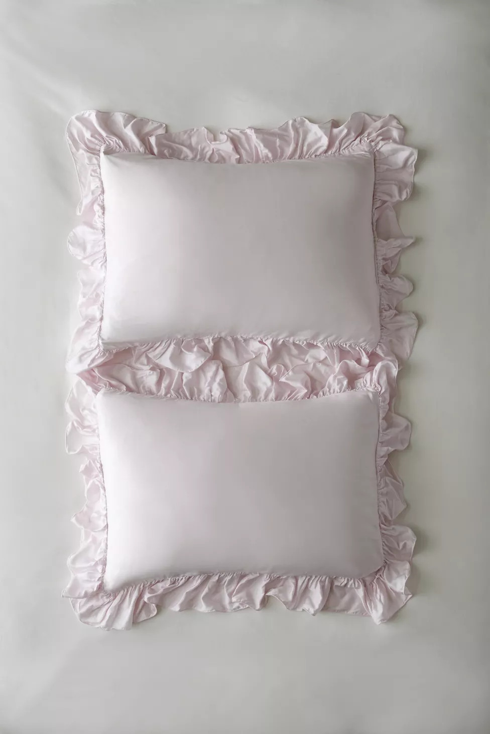 Sateen Ruffle Sham Set | Urban Outfitters (US and RoW)