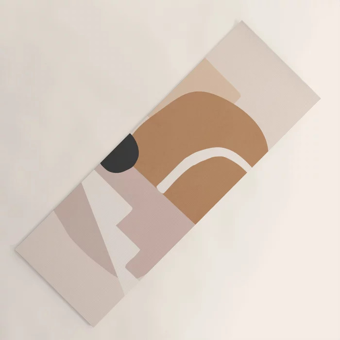 abstract minimal 24 Yoga Mat | Society6