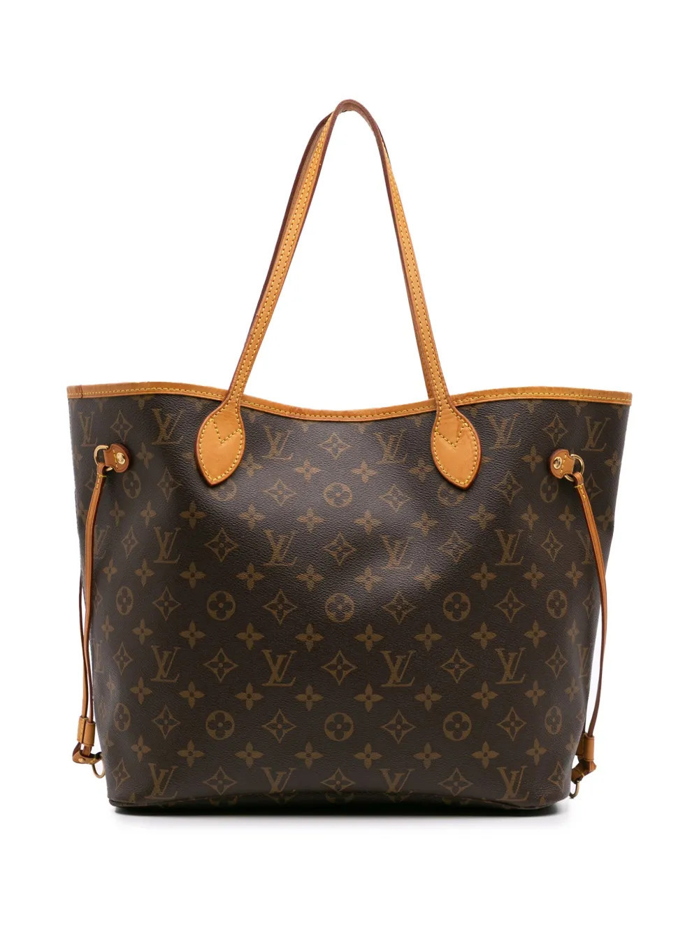 Louis Vuitton Pre-Owned 2014 Monogram Neverfull MM tote bag - Brown | Farfetch Global
