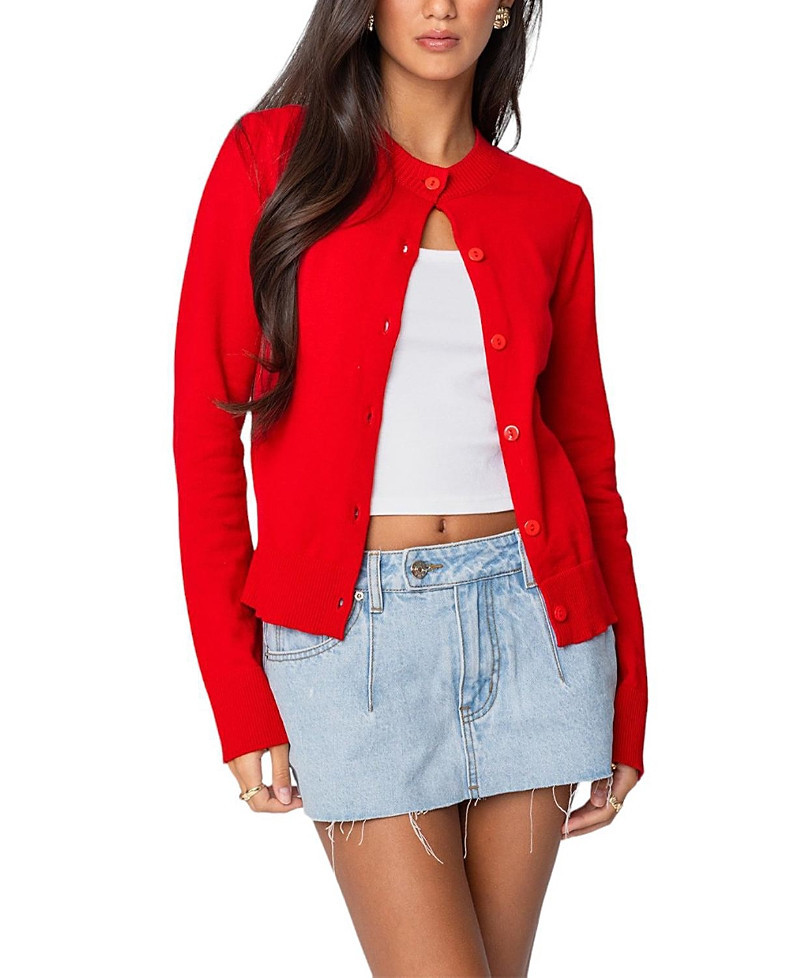 Edikted Hollie Button Up Cardigan | Bloomingdale's (US)