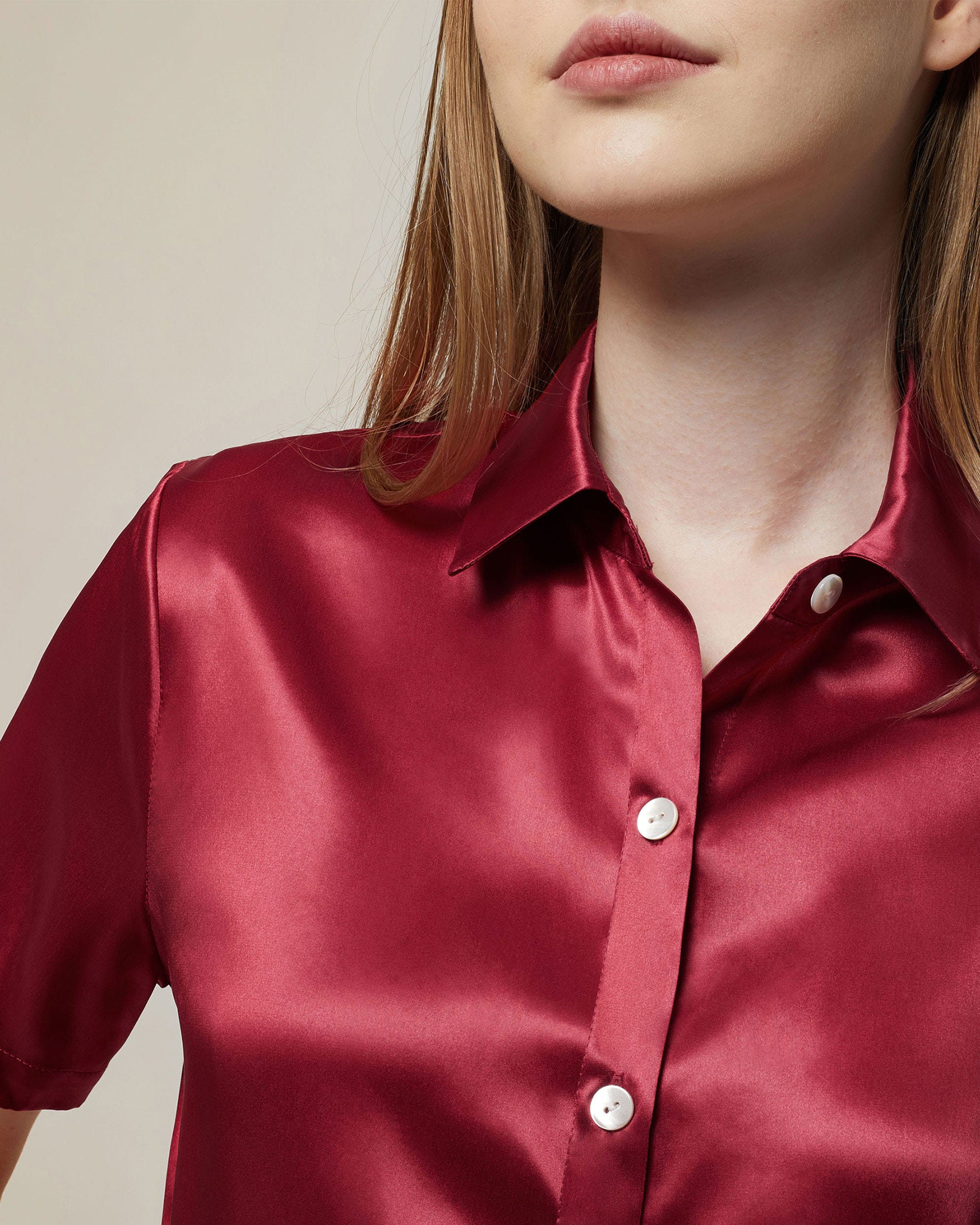 Phoebe Washable Silk Short Pajama Set | LilySilk