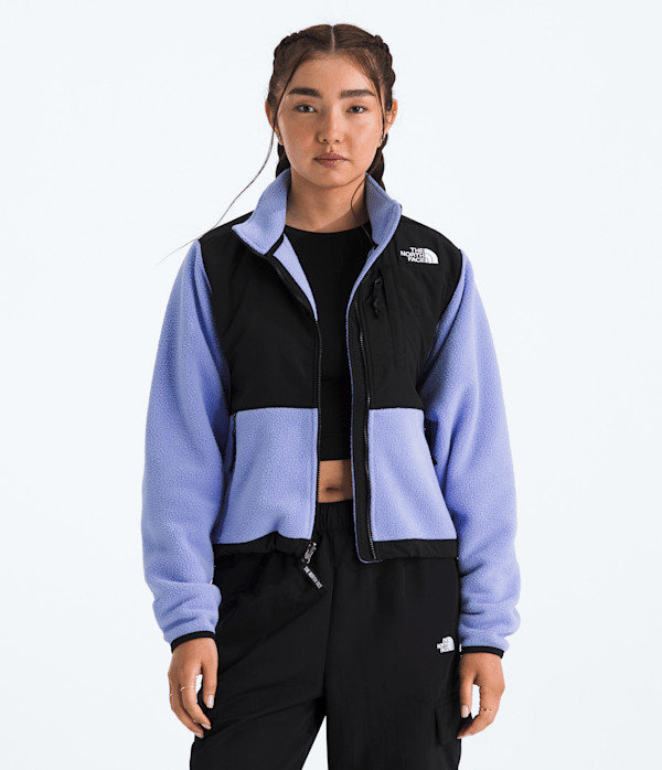 The North Face Women’s Retro Denali Fleece Jacket (Size: Small): Periwinkle Glow/TNF Black | The North Face (US)
