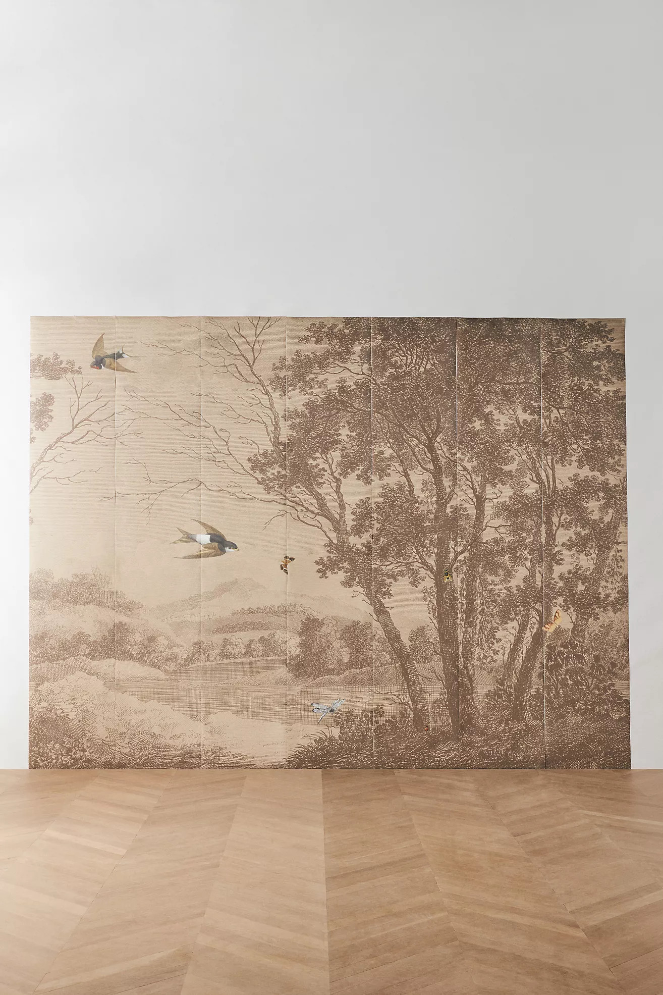 Zephyr Tree Landscape Wall Mural | Anthropologie (US)