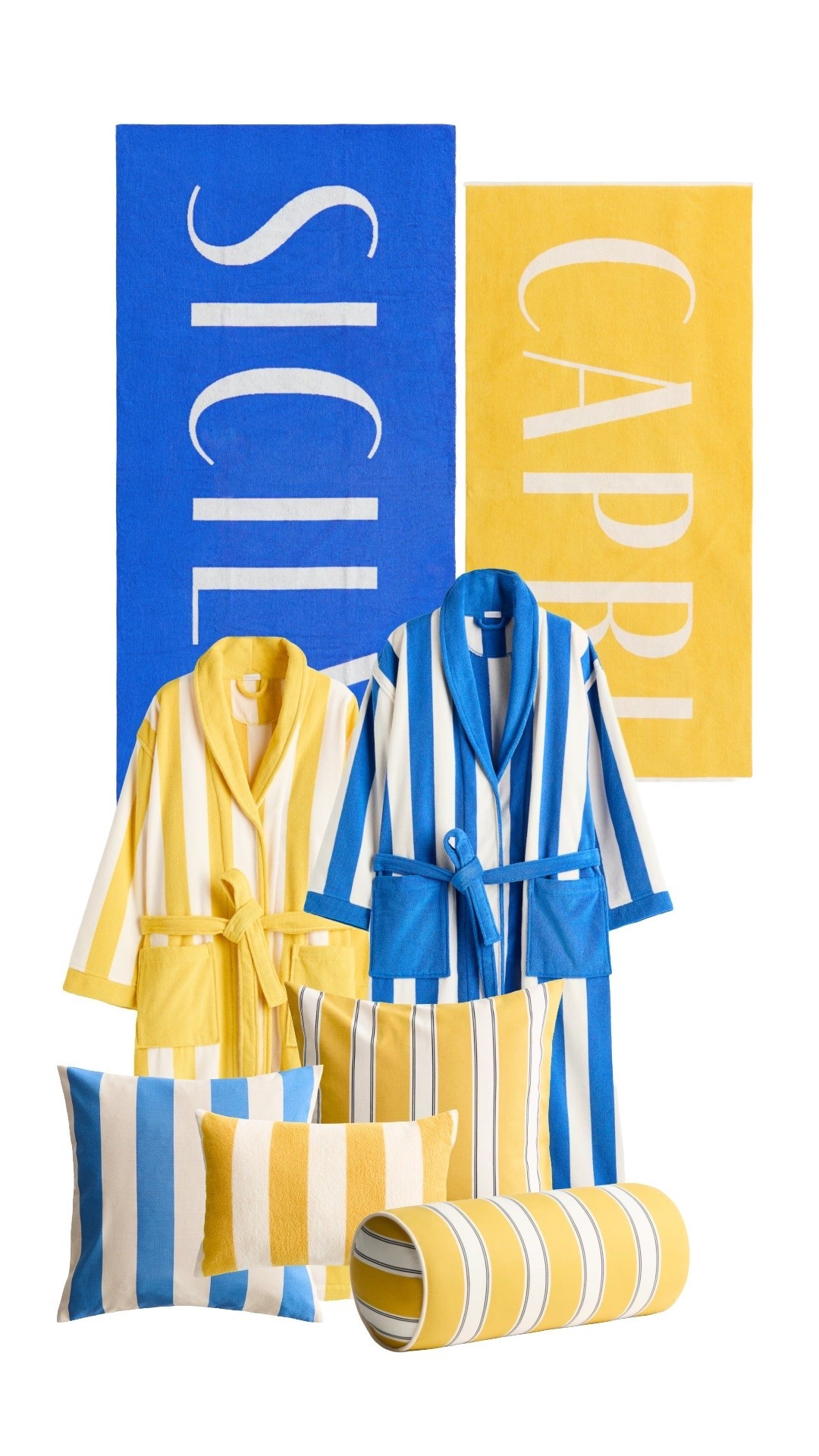 Create your own at home beach club with H&M’s Italian inspired homewares…From stripe bathrobes and outdoor cushions to Sicily and Capri slogan towels - inject a little La Dolce Vita into your backyard this summer! Even better, members (free to sign up) can enjoy a 15% discount 🍋 

#LTKsale

#LTKhome #LTKuk #LTKeurope