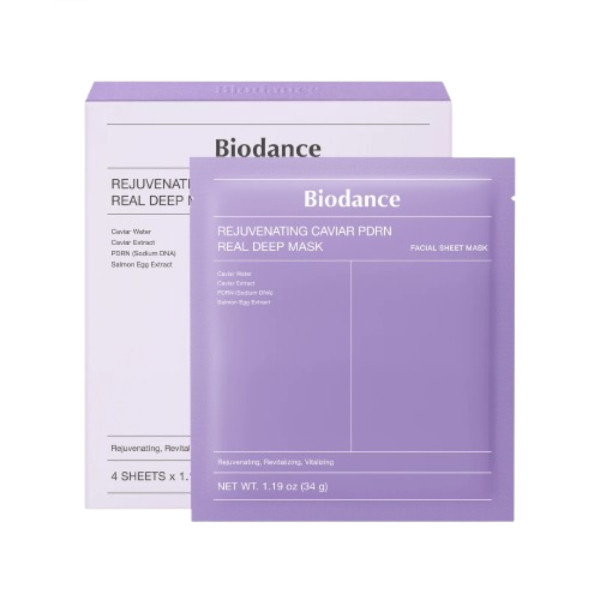 Biodance - Rejuvenating Caviar PDRN Real Deep Mask - 4pcs | Stylevana
