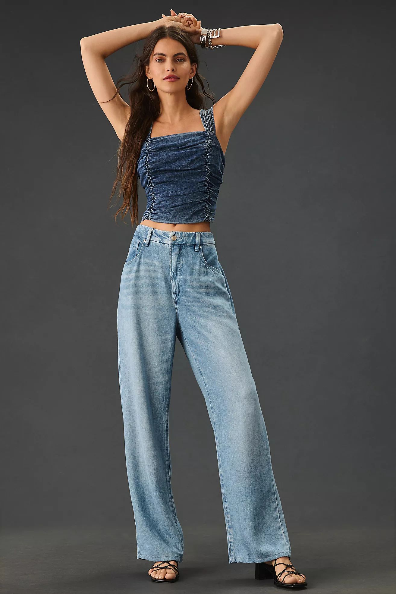 Good American Good 90's High-Rise Relaxed Jeans | Anthropologie (US)