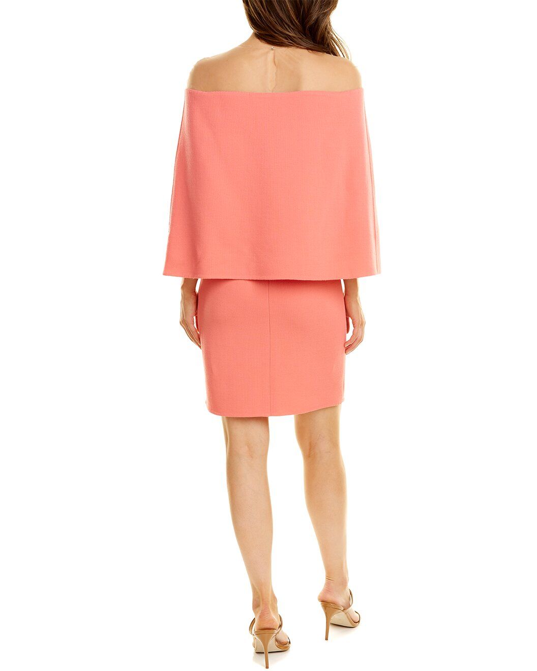 Cape Silk-Lined Wool-Blend Mini Dress | Gilt