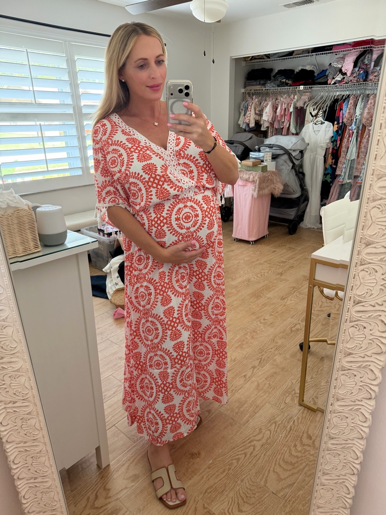 Maxi dress. Wearing xl at 31 weeks pregnant

#LTKootd #LTKSeasonal #LTKBump