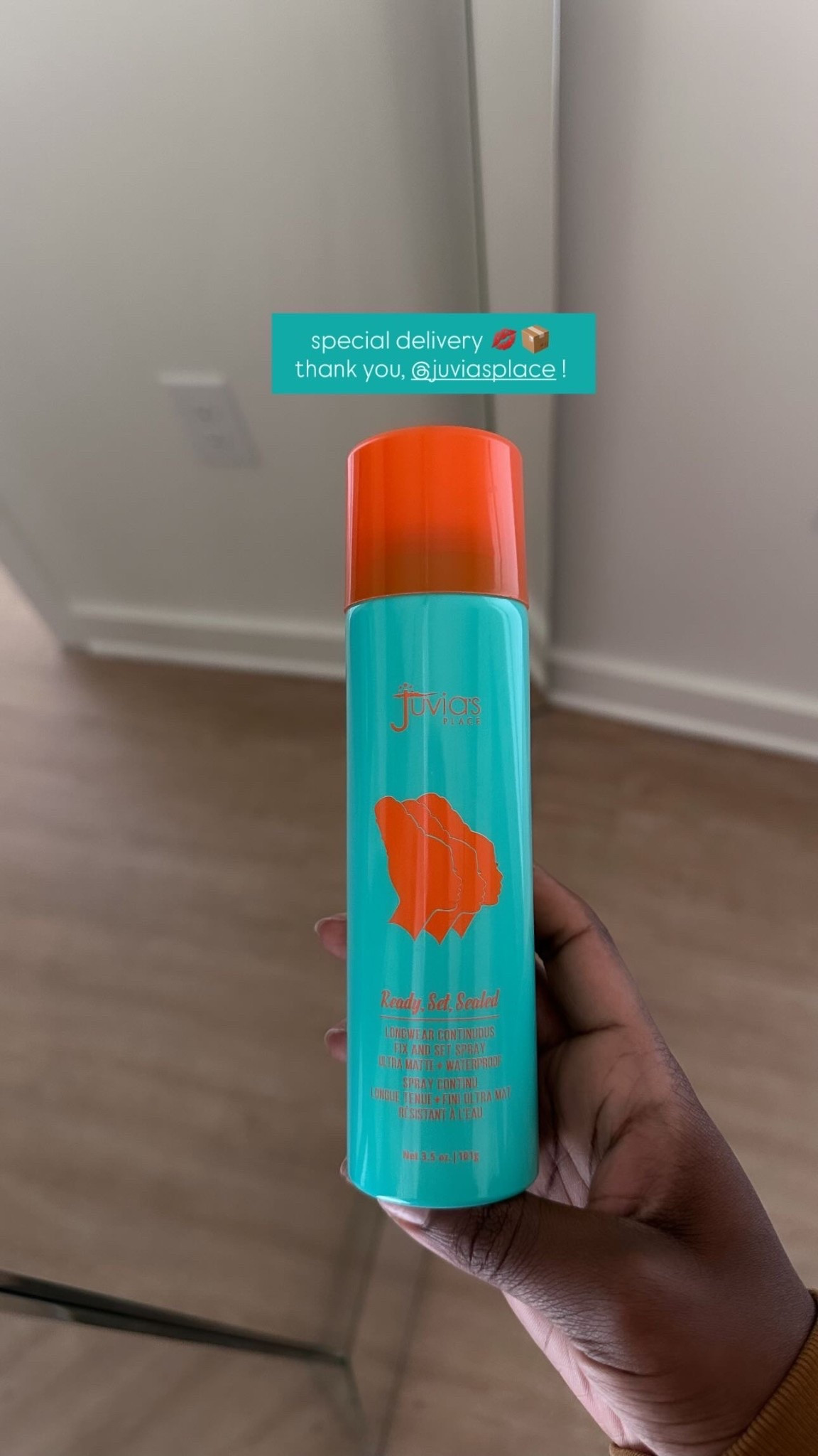 cant wait to try, thank you @juviasplace  

#juviassettingspray 
#juviasplace 

#LTKgrwm #LTKBeauty #LTKTravel