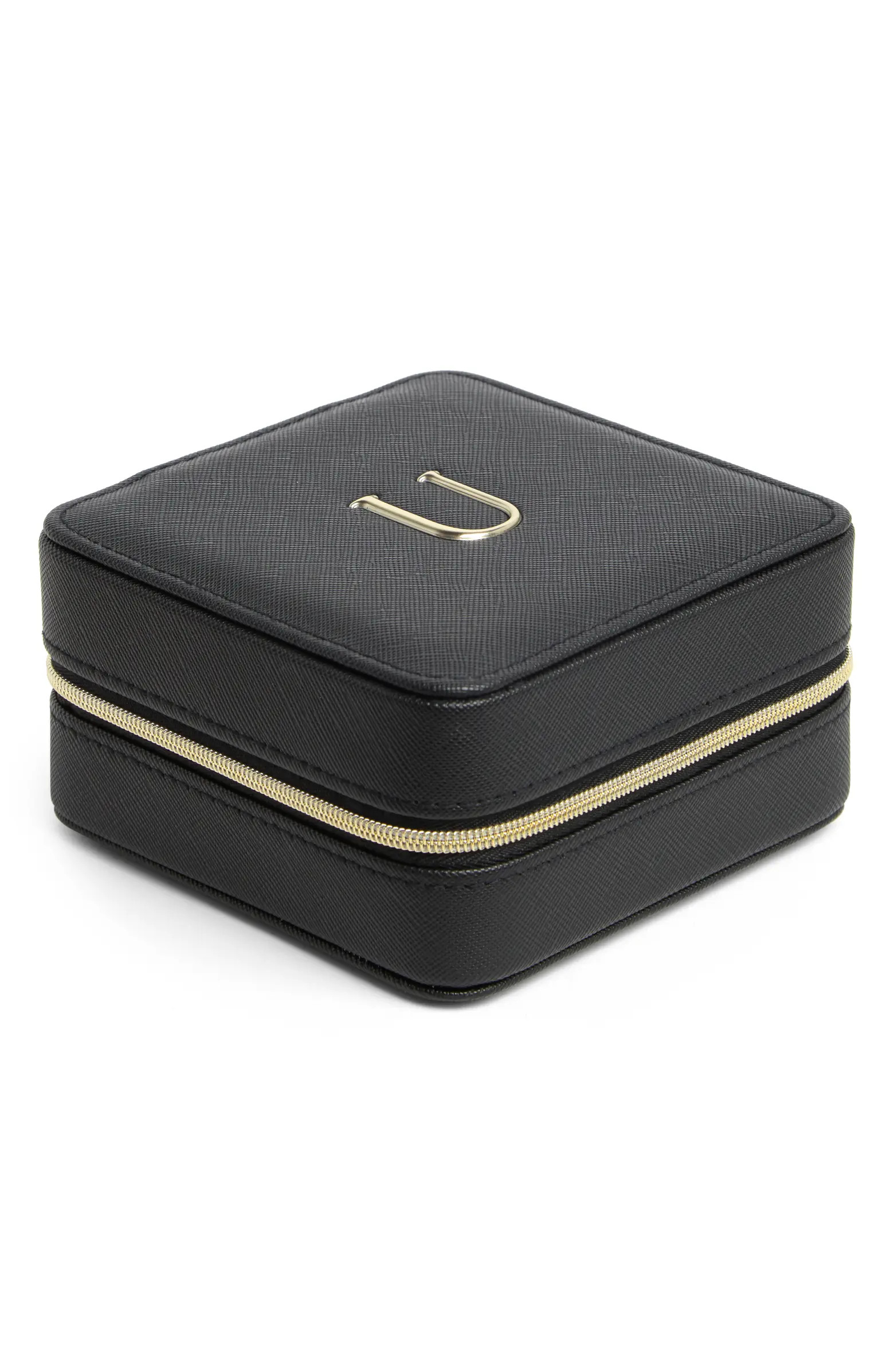Initial Square Zip Travel Case | Nordstrom