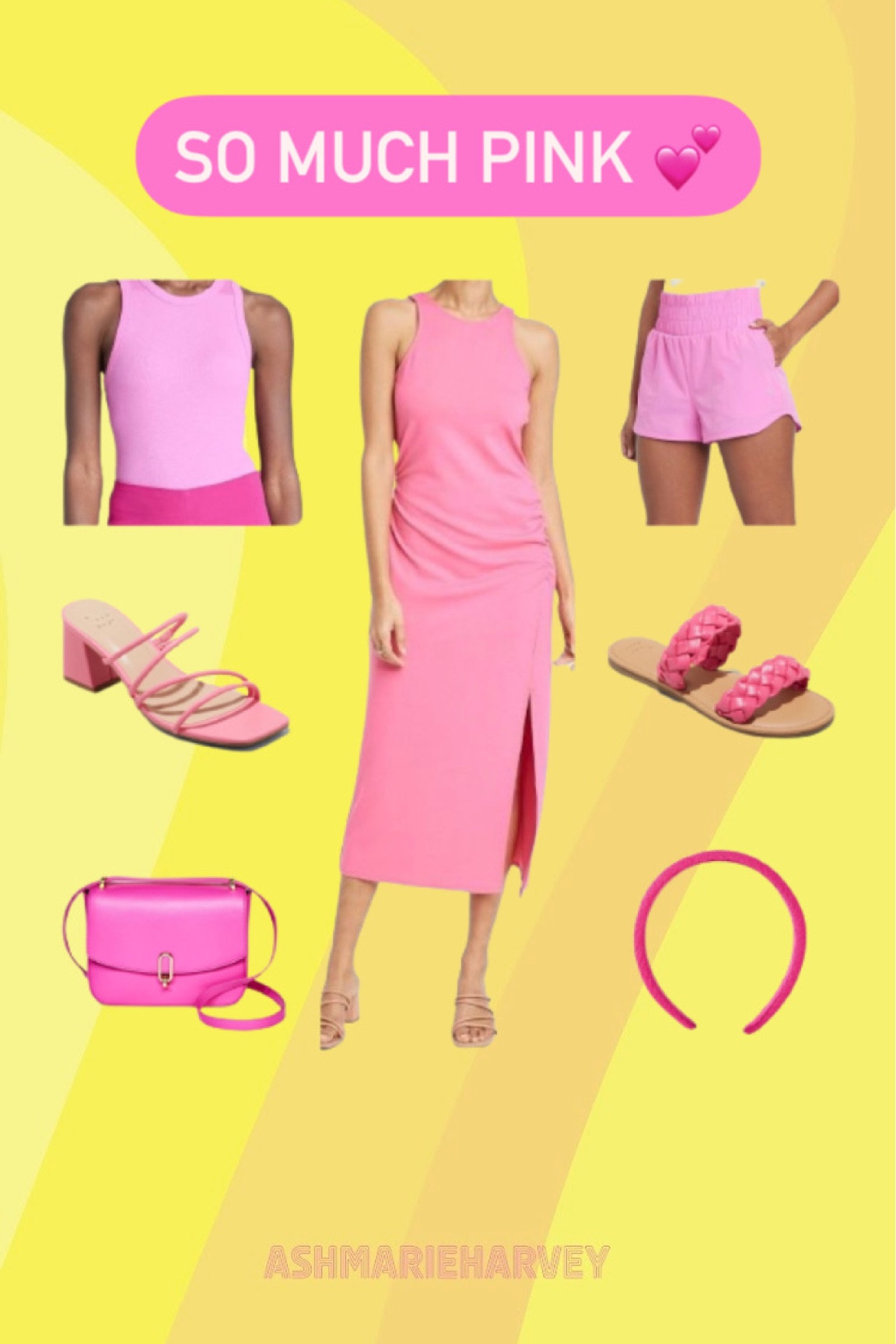 I’m so grateful the dusty muted colors are out….bring on pink. Pink sandals, pink crossbody, pink tank, pink shorts, pink dress, all of the pink. 

#LTKFind #LTKSeasonal #LTKstyletip