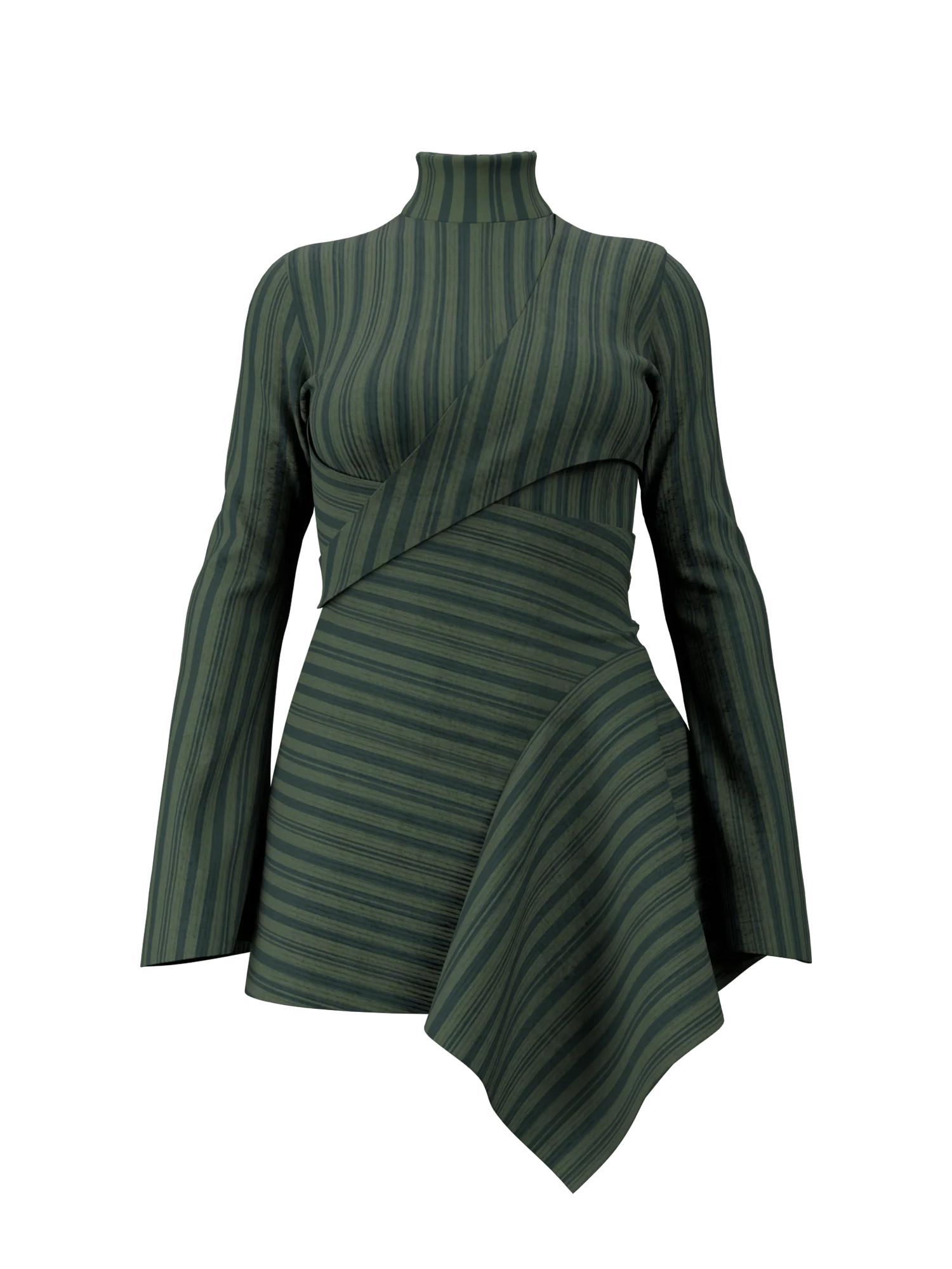 ANDREA IYAMAH AYO TOP - GREEN | ANDREA IYAMAH