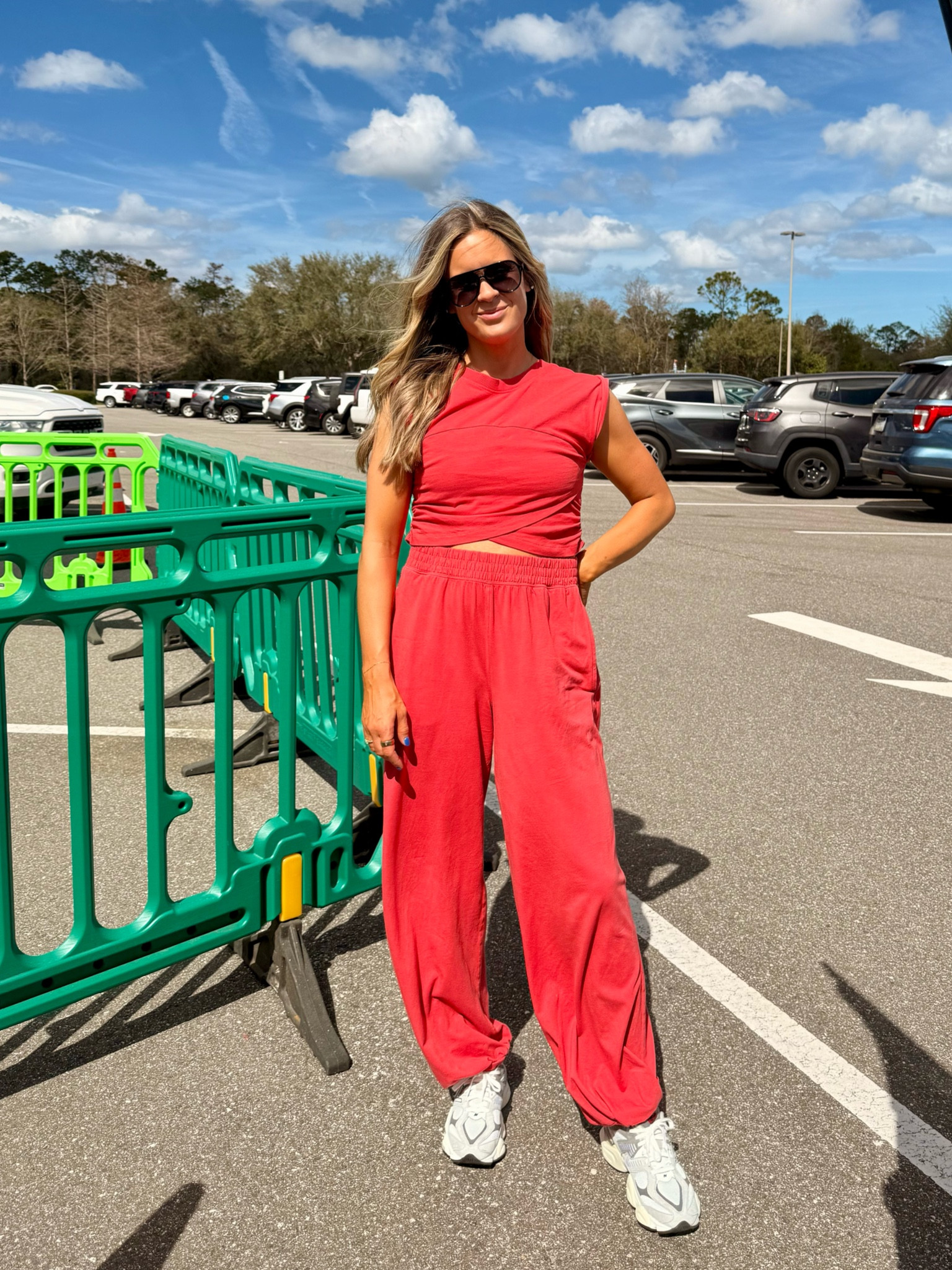 comfy travel fit….. 🫶🏻

Wearing medium in the set…. Most of their sets I size up in. Comes in SO MANY COLORS!! 🙌🏻 Shoes tts :)

#LTKStyleTip #LTKShoeCrush #LTKTravel