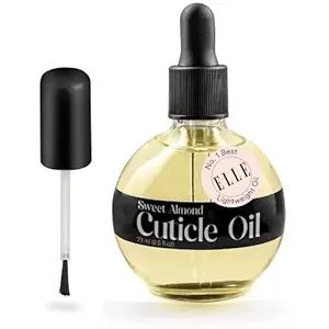C CARE Sweet Almond Cuticle Oil - Extra Large 2.5 oz bottle - Moisturizes and Strengthens Nails a... | Amazon (US)