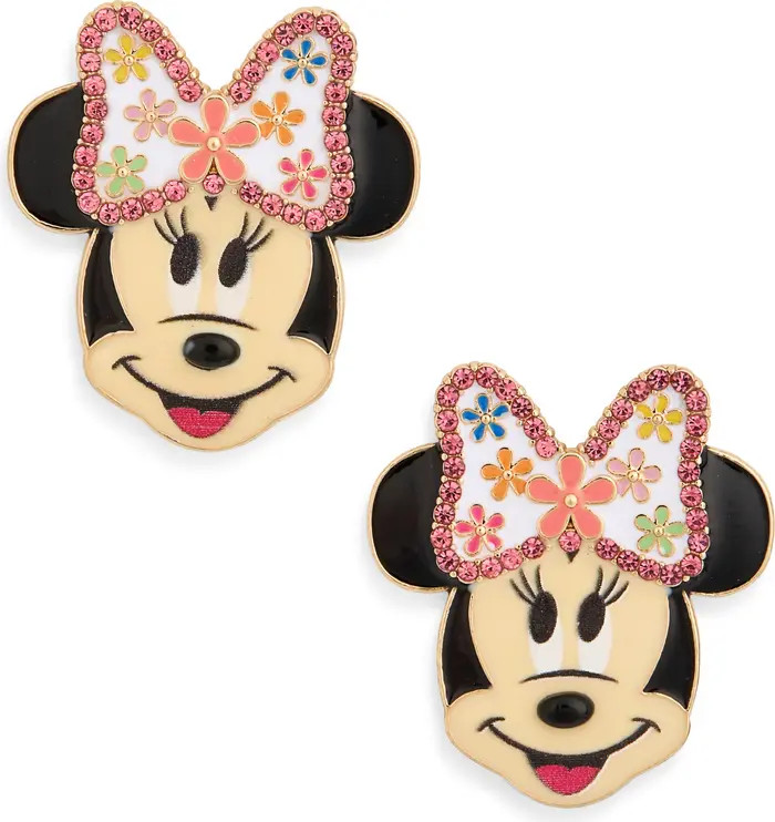 BaubleBar x Disney® Minnie Mouse Floral Bow Drop Earrings | Nordstromrack | Nordstrom Rack