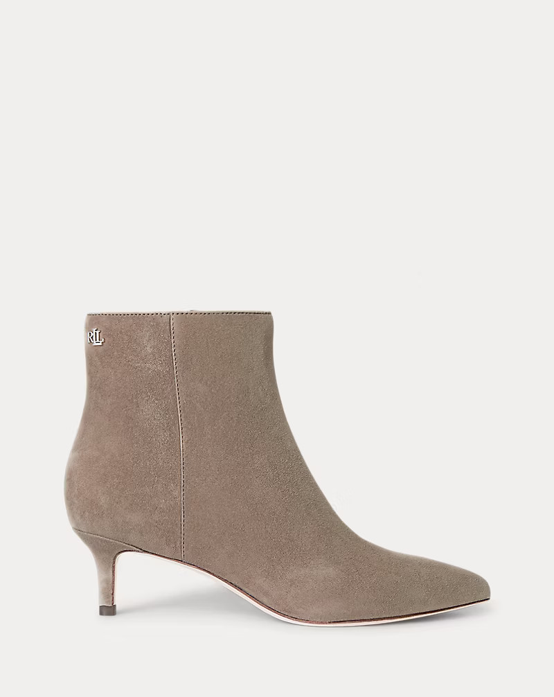 McKay Suede Bootie Heel | Ralph Lauren (UK)