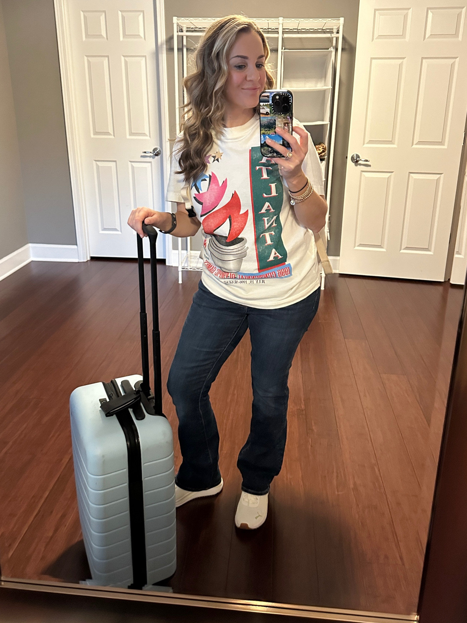 You guys see how I go to the airport? Very cutesy. Very demure. I’m not packing too much. Very mindful. 

#verycutesy #verydemure #airportfit

#LTKTravel