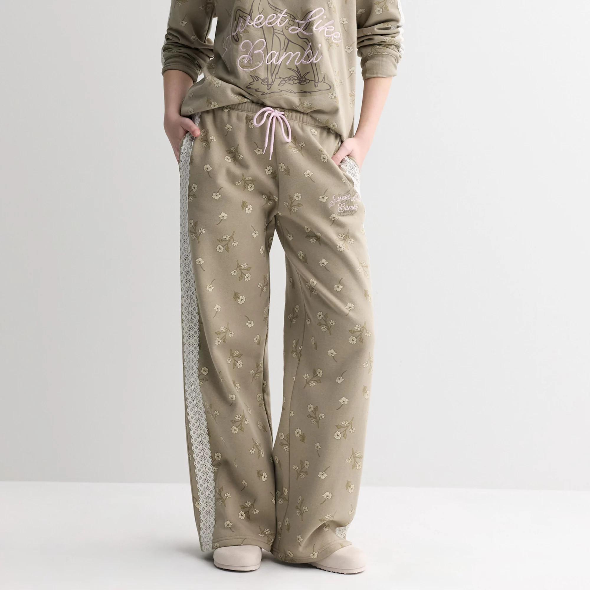 Juniors' Disney's Bambi Graphic Lounge Pants | Kohl's