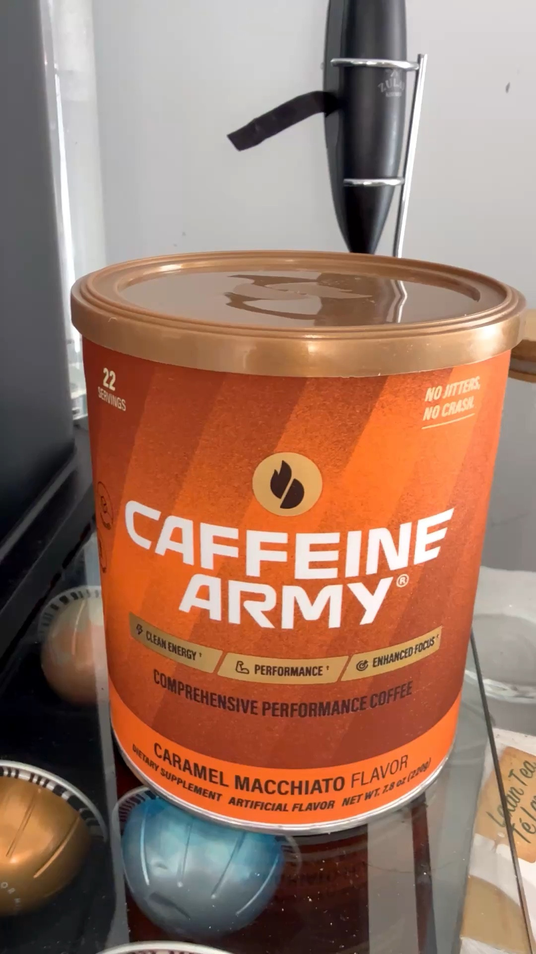 My morning energy! Let’s try with me ☕️! #caffeinearmy

#LTKmorningroutine #LTKselfcare #LTKBeauty