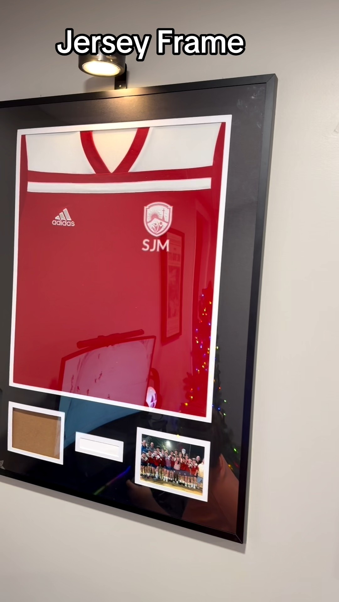 Create a space of your own. These jersey frames make any space special.  
#jerseyframe 

#LTKHome #LTKGiftGuide