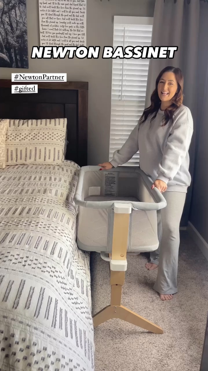 Newton Bassinet. First breathe through bassinet for babies. I cannot wait to use this for baby #3 🤍



#LTKFamily #LTKBump #LTKBaby