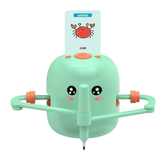 2025 New Deals!Kids Robot Interactive Educational Drawing Robot For Kids Learning Toy With 100 Ca... | Walmart (US)