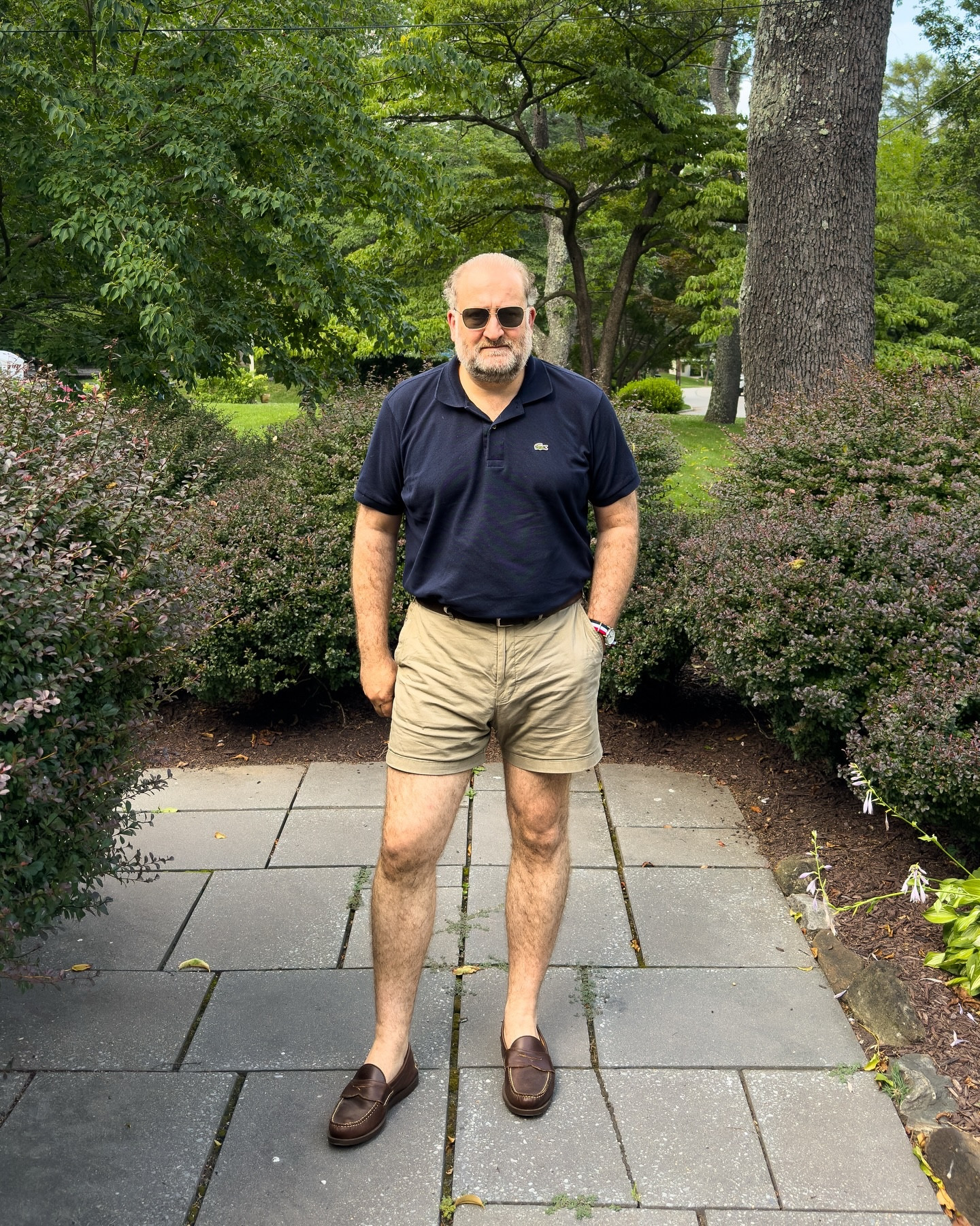 Heatwave OOTD on repeat lately. Shorts, polo, and unlined loafers or deck shoes.

#LTKOver40 #LTKMens #LTKSeasonal