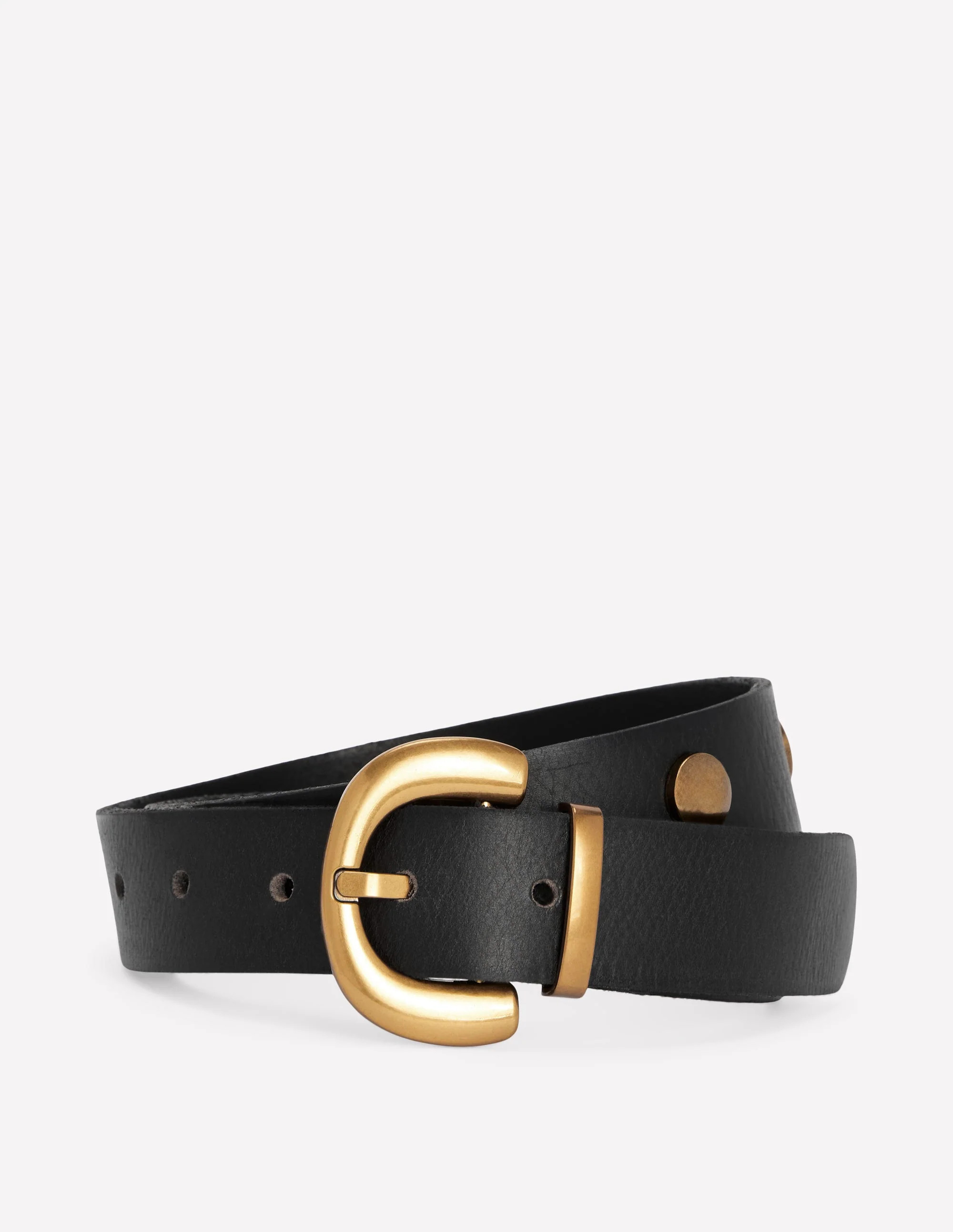 Stud Buckle Belt-Tan | Boden (US)