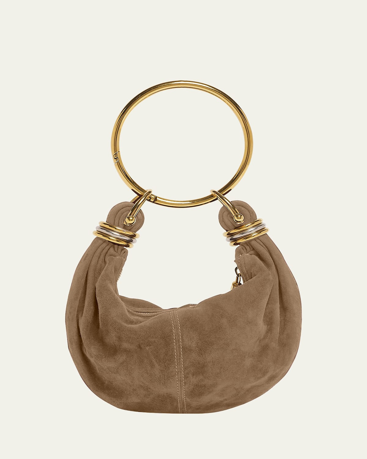 Bracelet Hobo Bag in Suede | Bergdorf Goodman