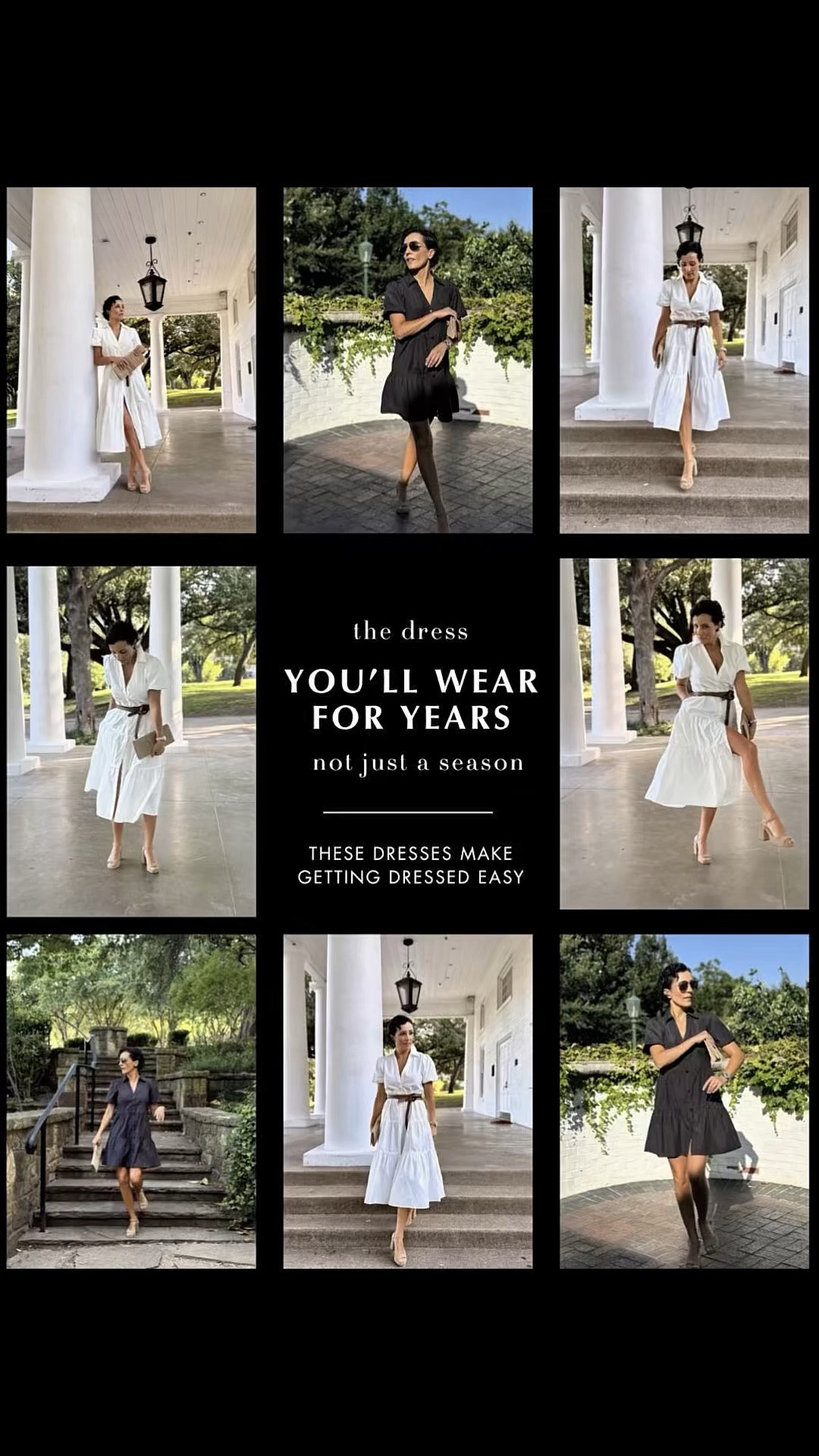 Comment SHOP and I will send the links. These dresses play well with everything. The beauty of these Havana dresses is
their versatility. Add a sandal, sneaker, heel, statement jewelry, or even a western boot—they'll
take it all in stride. They're the kind of dresses that make getting dressed easy while still looking
incredibly intentional.
#stylewitheugenia
#WardrobeEssentials #ElevatedEssentials

#LTKdayinmylife #LTKOver40 #LTKootd