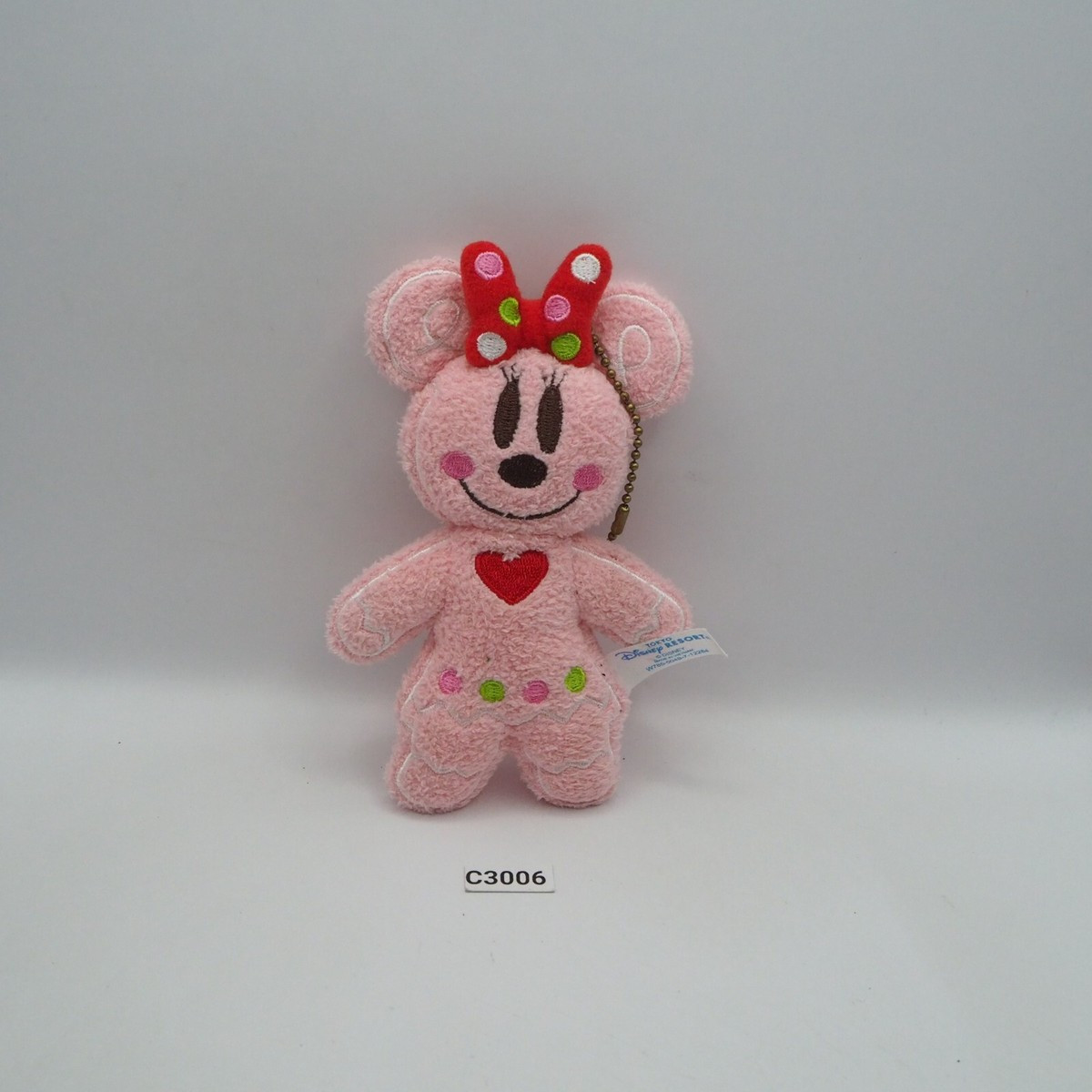 Minnie Mouse C3006 Pink Gingerbread Tokyo Disney Resort Plush 5" Toy Doll Japan | eBay US