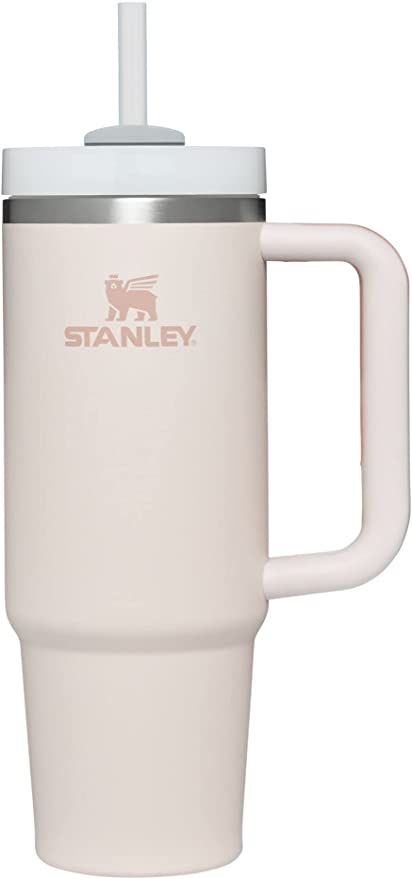 stanley Quencher H2.0 FlowState Stainless Steel Vacuum Insulated Glass, with Lid and Straw for Wa... | Amazon (UK)