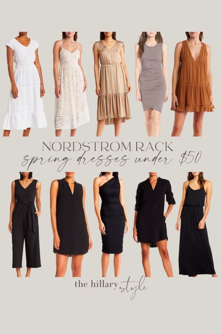 Nordstrom Rack: Spring Dresses Under $50. Warmer temperatures are here or coming soon. Stock up on spring dresses in a variety of styles and colors from Nordstrom Rack. Shop my picks under $50. Spring dress, casual dress, party dress, vacation dress, spring outfit.

#LTKstyletip #LTKSeasonal #LTKSale