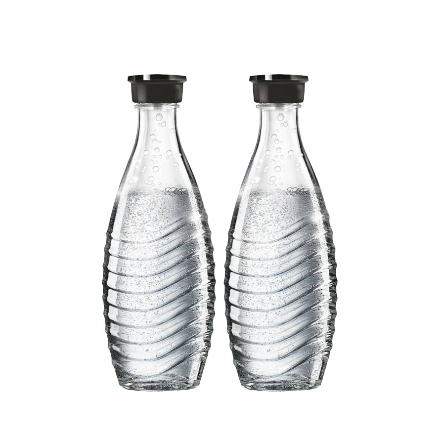 SodaStream 0,7L CRYSTAL Glaskaraffe | Spülmaschinenfest | Kompatibel mit Crystal & Penguin | ele... | Amazon (DE)