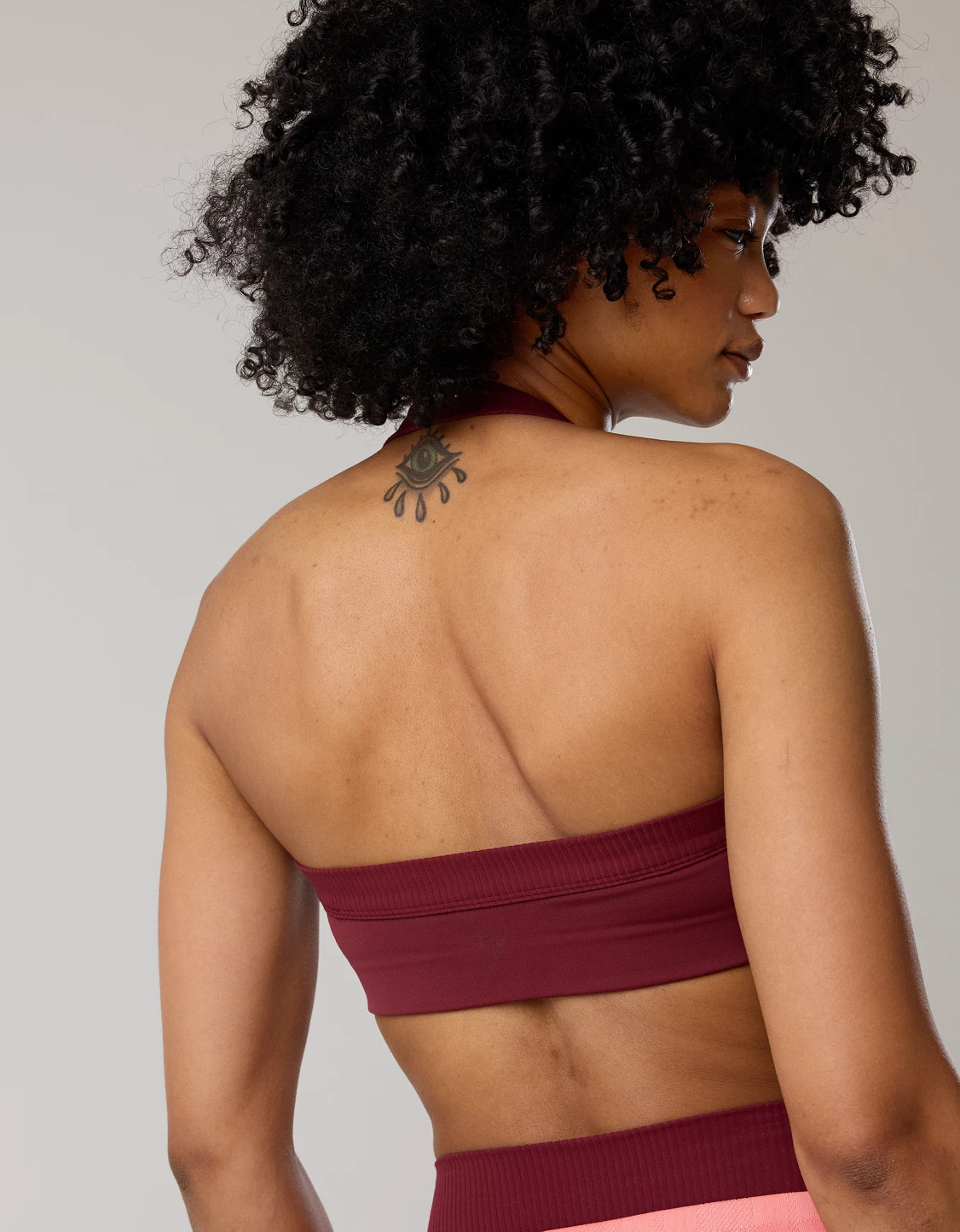 OFFLINE By Aerie Real Me XTRA Halter Classic Sports Bra | Aerie