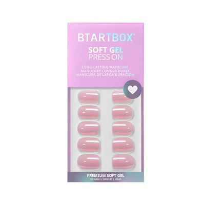 BTArtbox Press-On Nails - Lotus Glazed - XS Square - 30ct | Target
