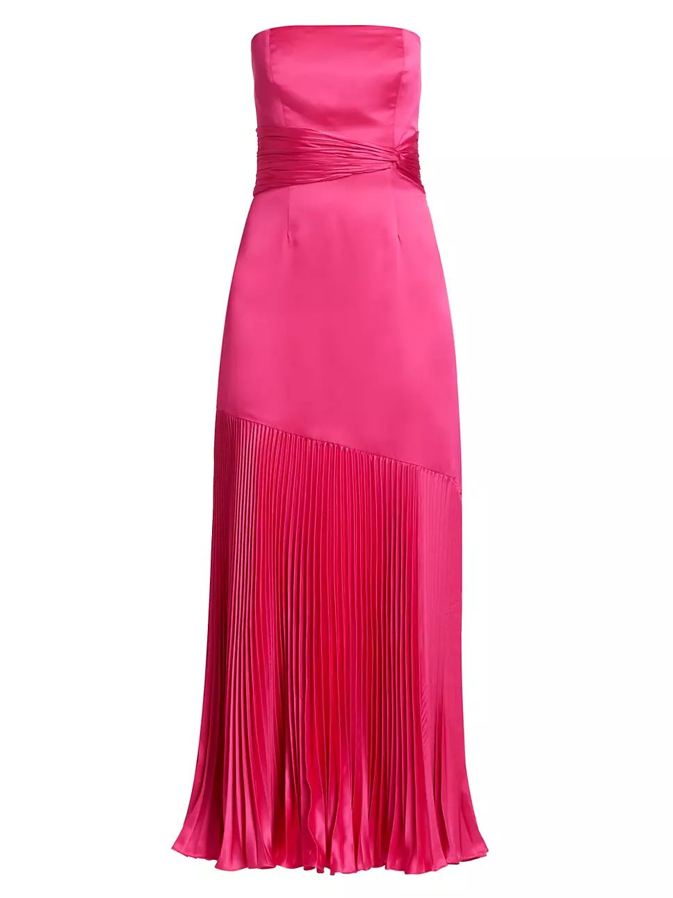 Milly Strapless Pleated Maxi Dress | Saks Fifth Avenue