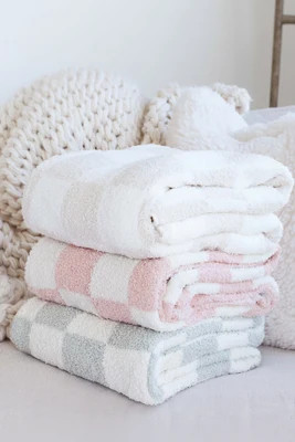 CuddleLane™ Luxe Blankets | Check | Caden Lane
