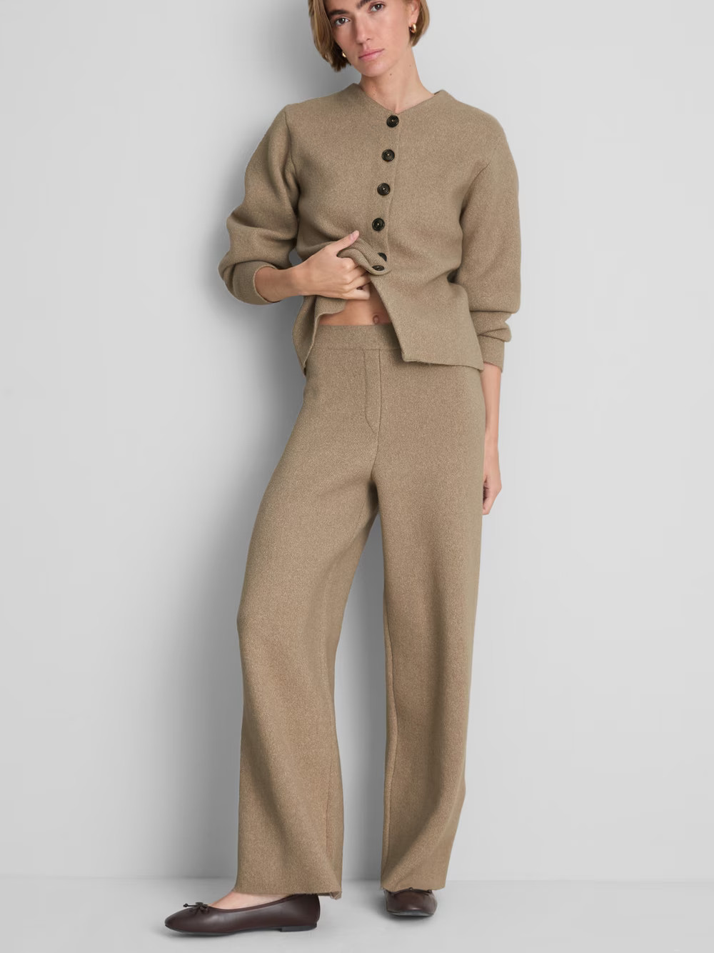 Knitted Wide Leg Trousers | Primark UK