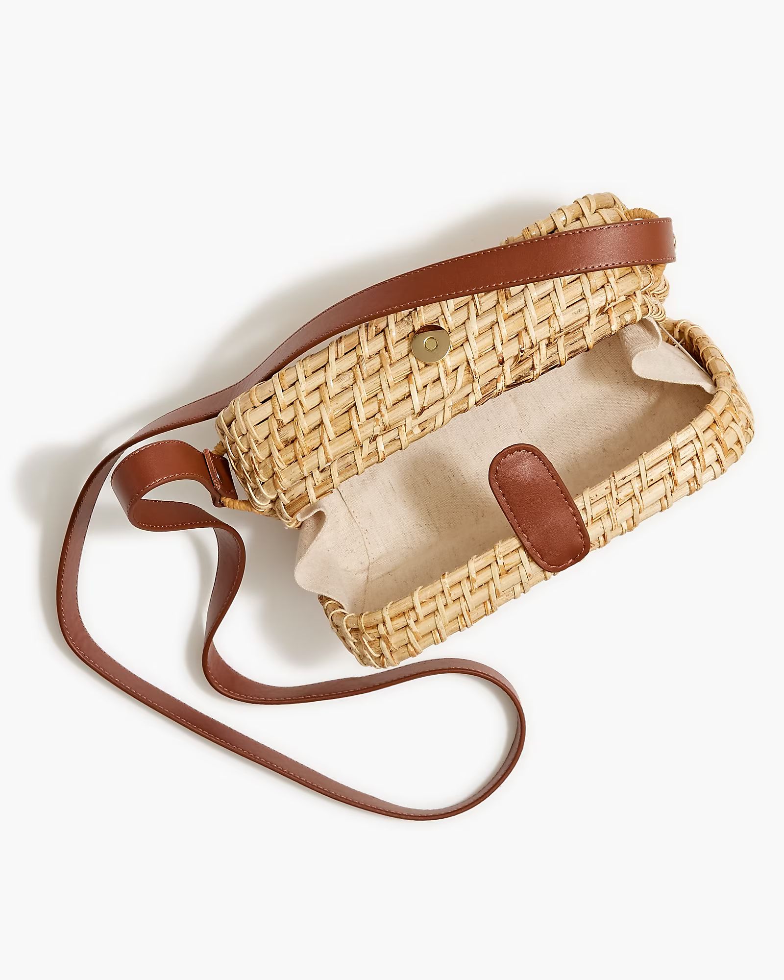 Woven crossbody bag | J.Crew Factory