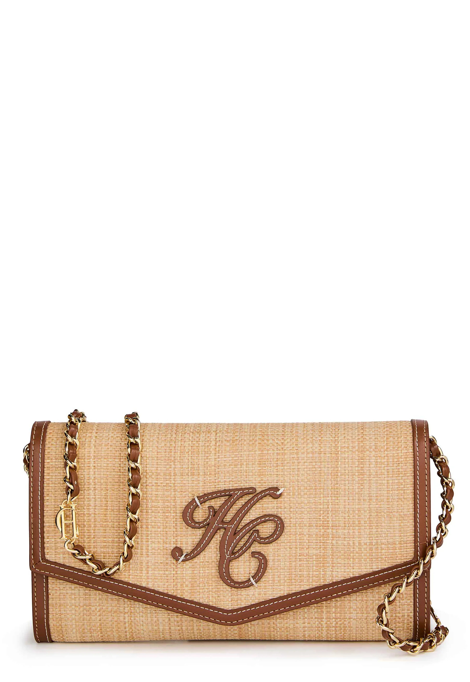 Amalfi Clutch Bag (Natural Tan) | Holland Cooper