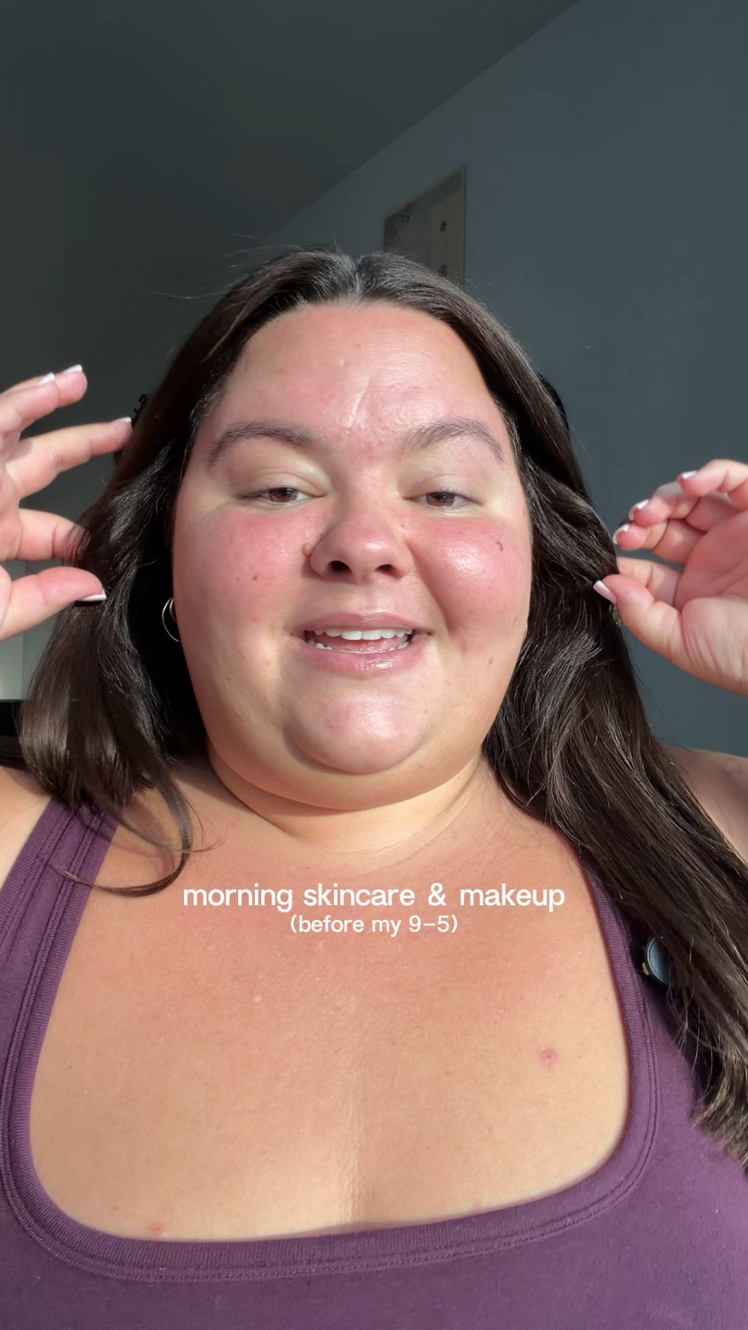 My morning skincare and makeup routine before my 9-5 
- moisturizer and mist: Aestura 
- tinted SPF: Tower 28 
- brow pencil: @Sephora 
- blush: NARS shade 237

#LTKgrwm #LTKBeauty #LTKPlusSize