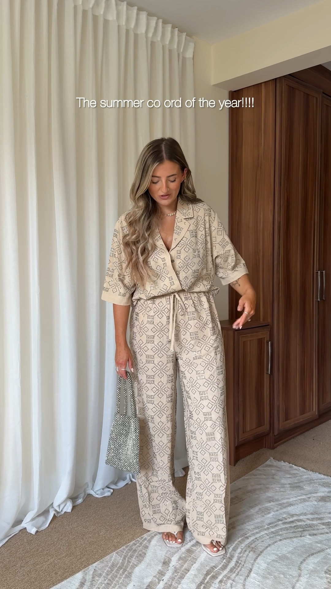 The summer co ord of the year ✨🤍