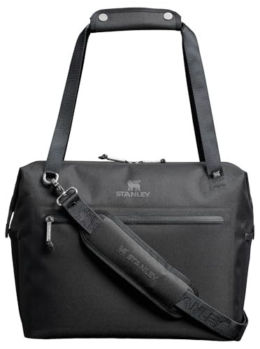 STANLEY All Day Julienne Max Soft Cooler Bag and Lunch Box 20 Quarts | 30 Can Cooler with Handles and Strap | Stays Cold for a Day | Insulated Travel Bag with Zipper | BPA-Free | Black | Amazon (US)