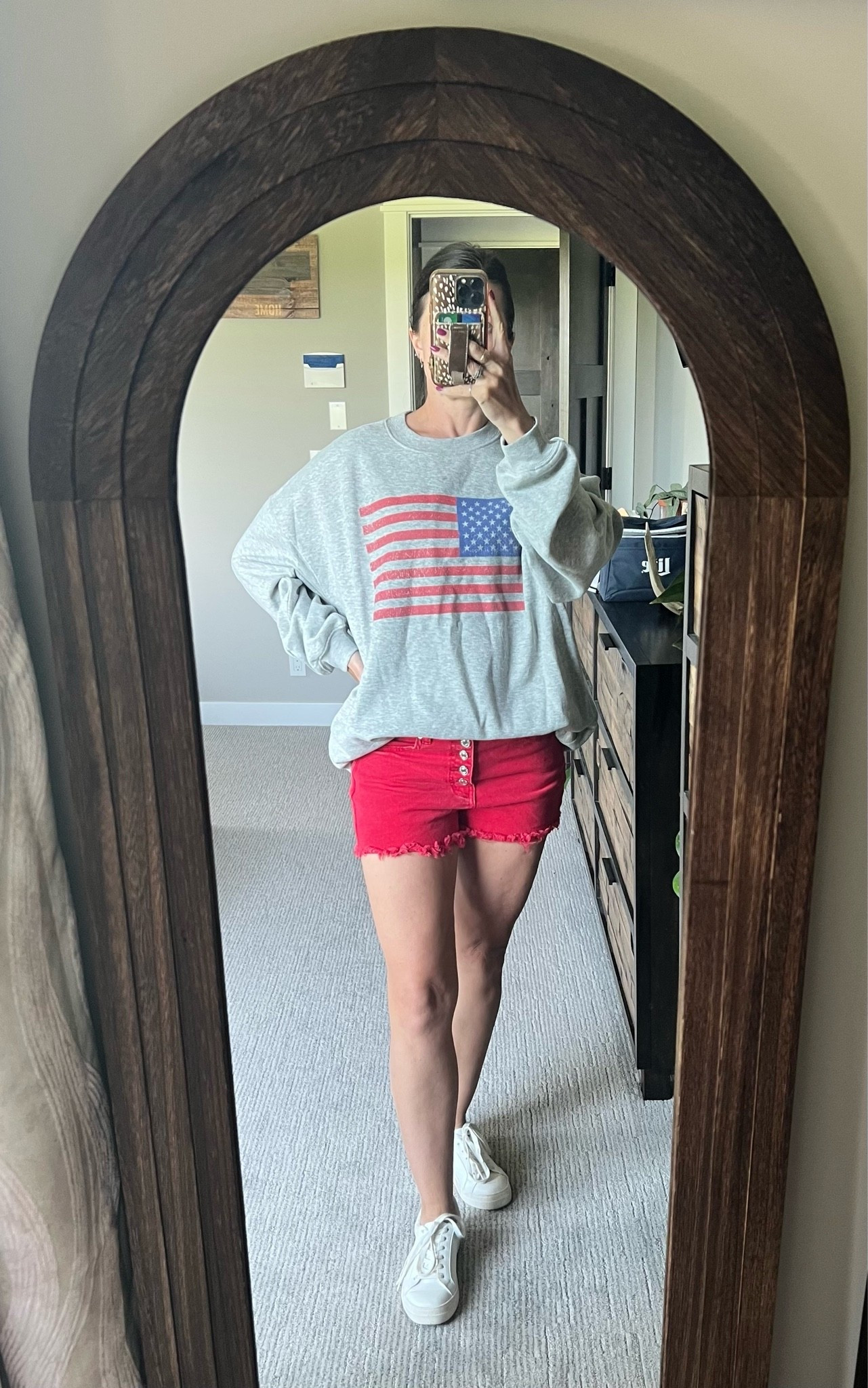 USA flag red white and blue outfit. 

#usa #america #redwhiteblue #pinklily

#LTKSeasonal #LTKOver40 #LTKootd